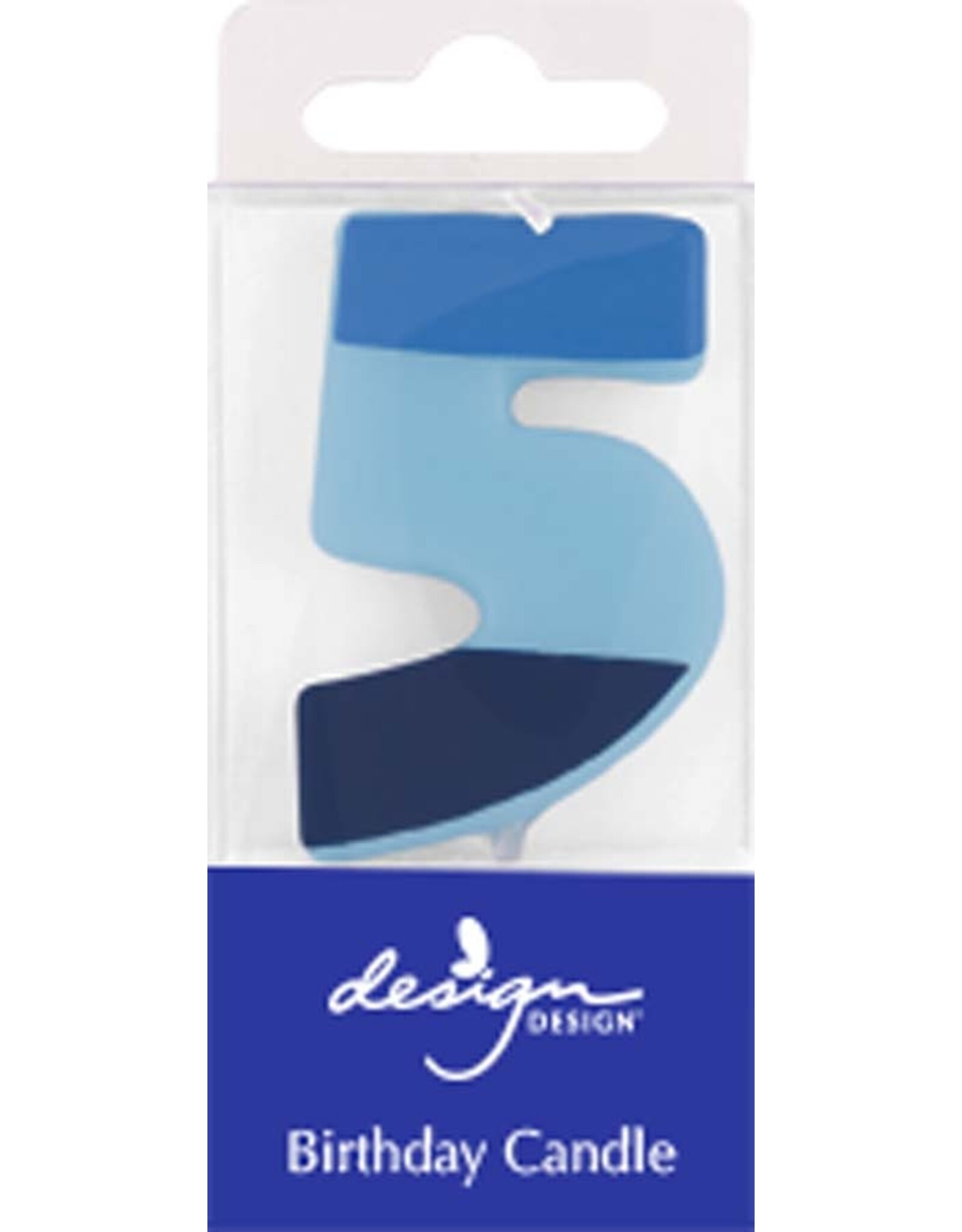 Design Design #5 Color Block Birthday Candle