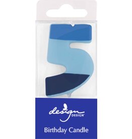 Design Design #5 Color Block Birthday Candle