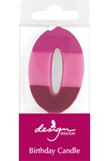 Design Design #0 Color Block Birthday Candle