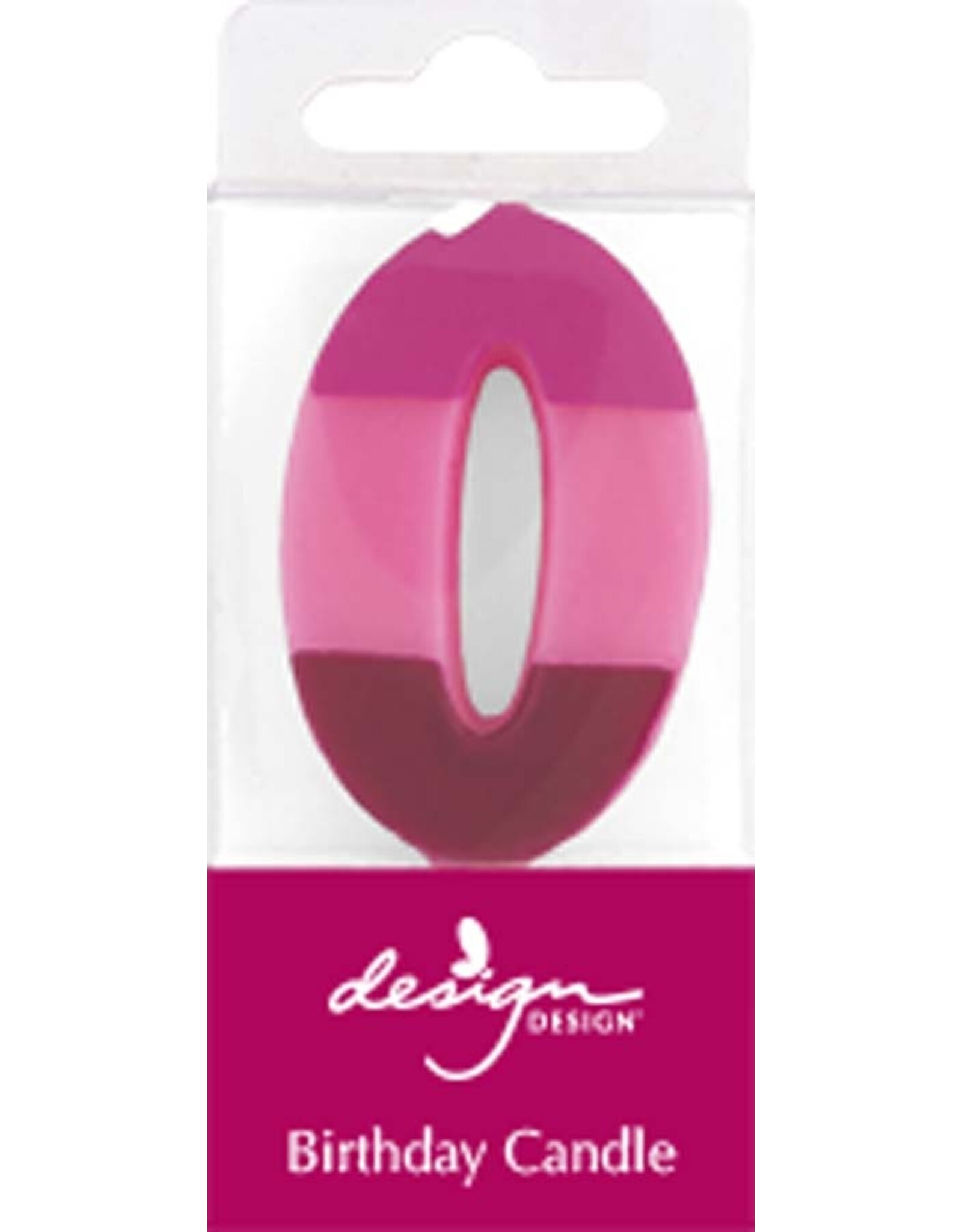 Design Design #0 Color Block Birthday Candle