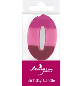 Design Design #0 Color Block Birthday Candle