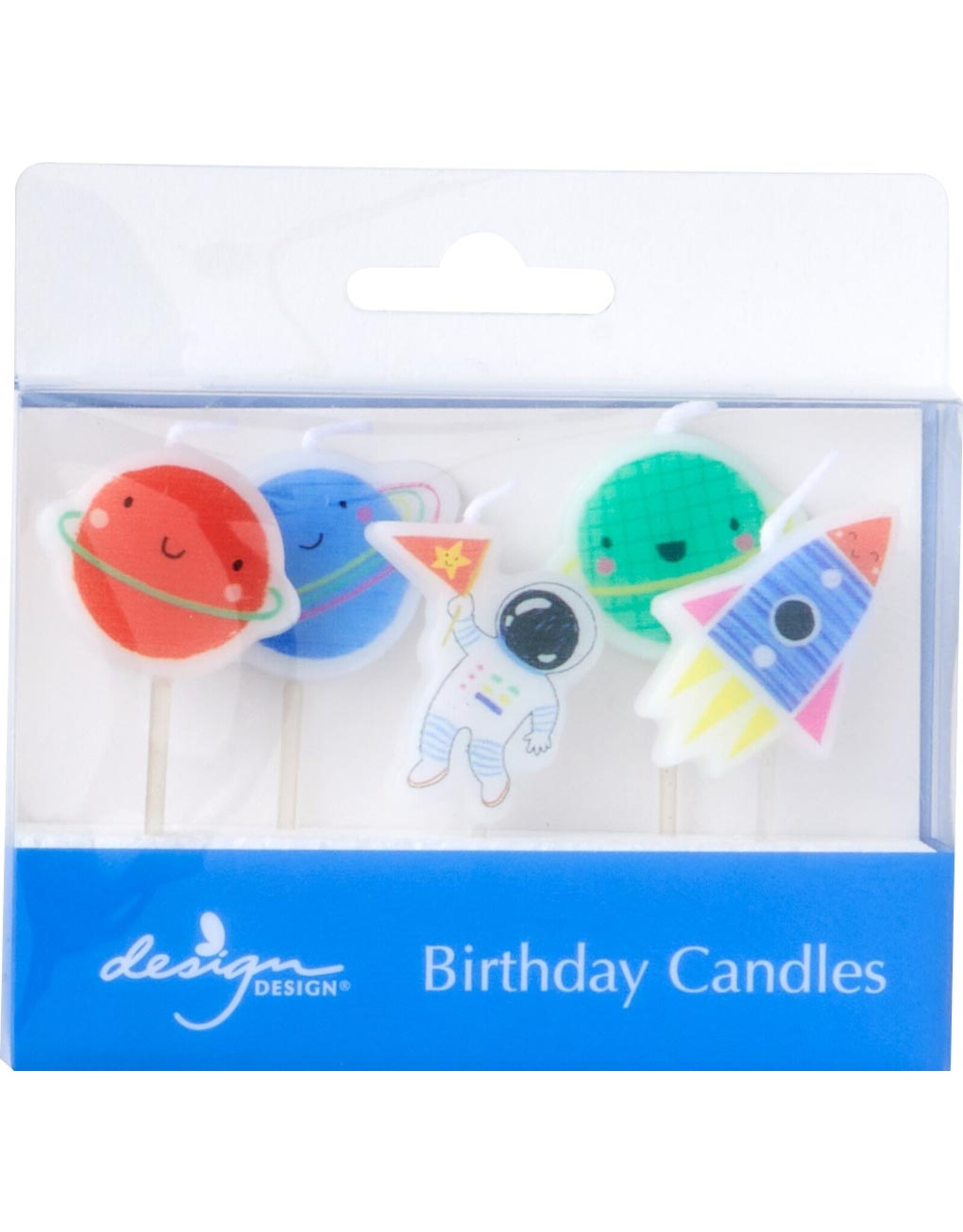Design Design Stellar Space Party Birthday Candles
