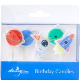 Design Design Stellar Space Party Birthday Candles