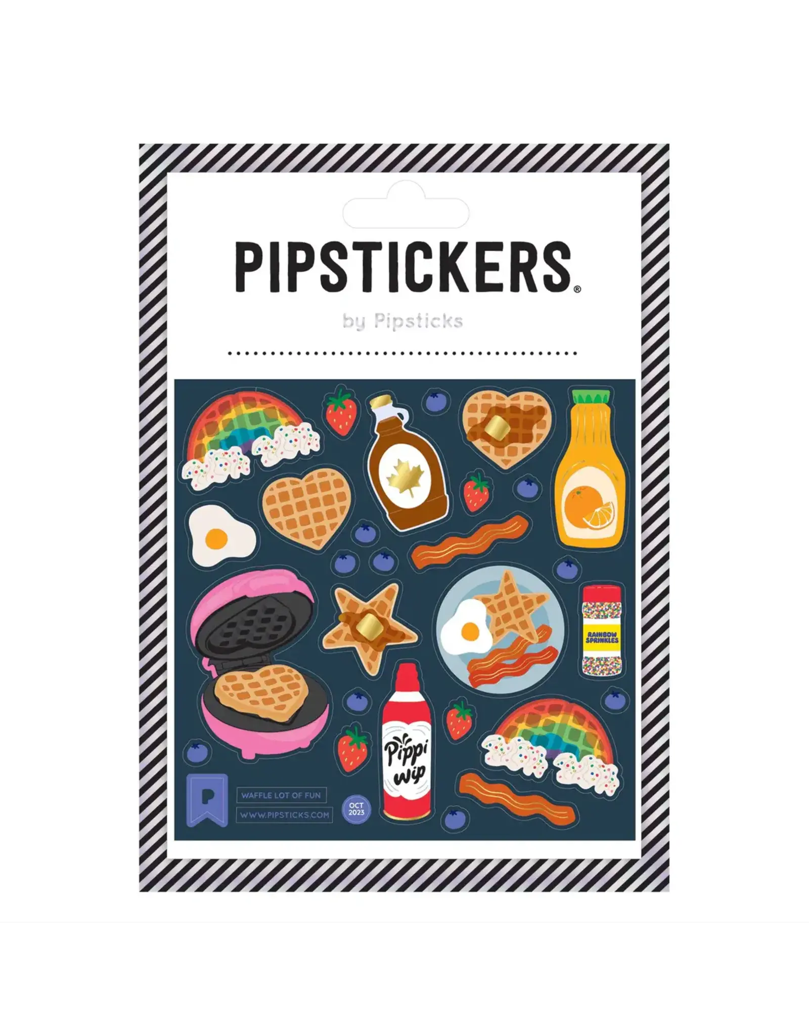 Pipsticks Waffle Lot Of Fun Stickers