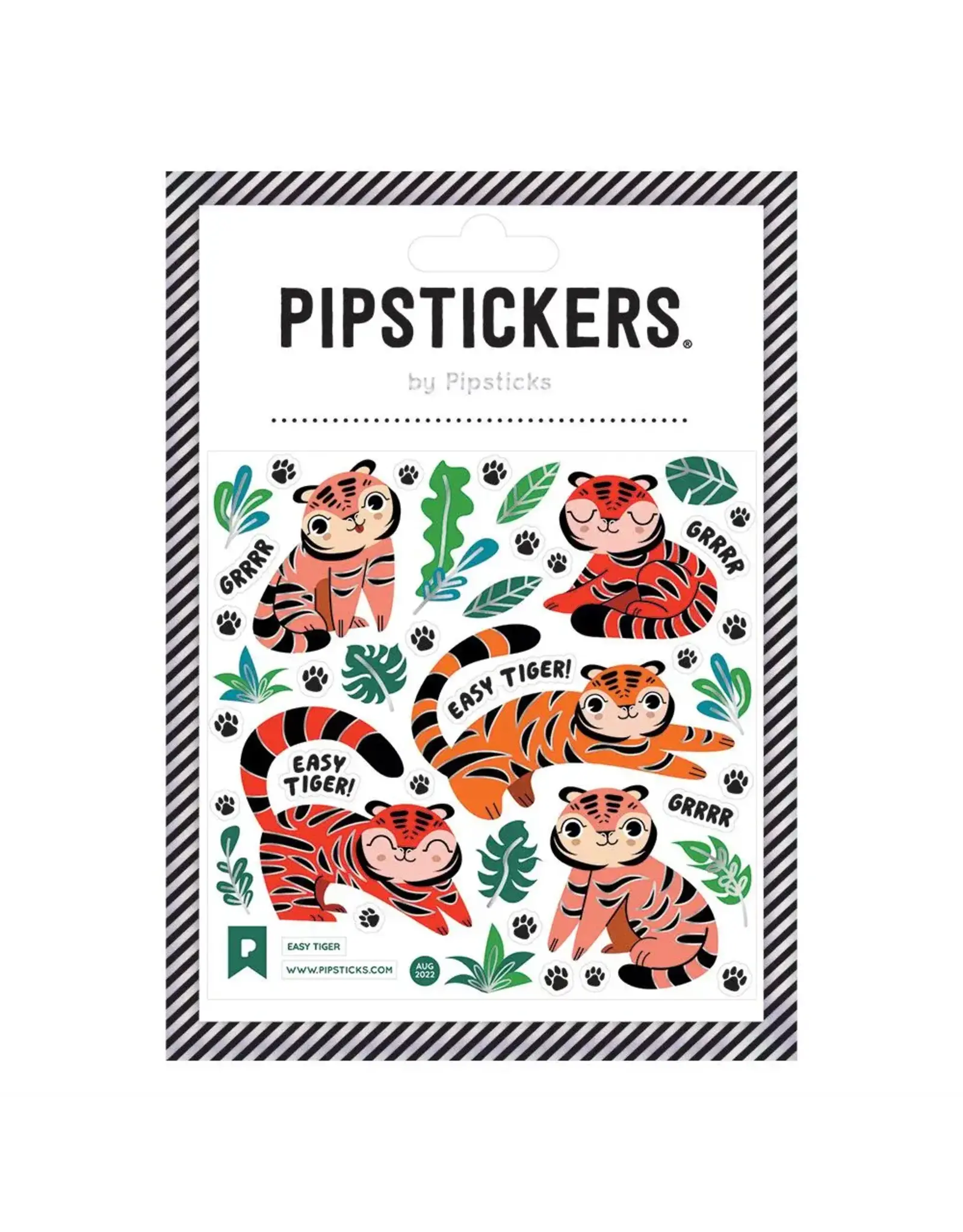 Pipsticks Easy Tiger Stickers