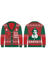 Bioworld Elf - Santa Phrase Cardigan