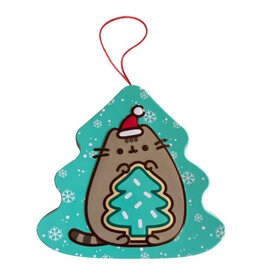 Boston America Pusheen Meowy Christmas Tin