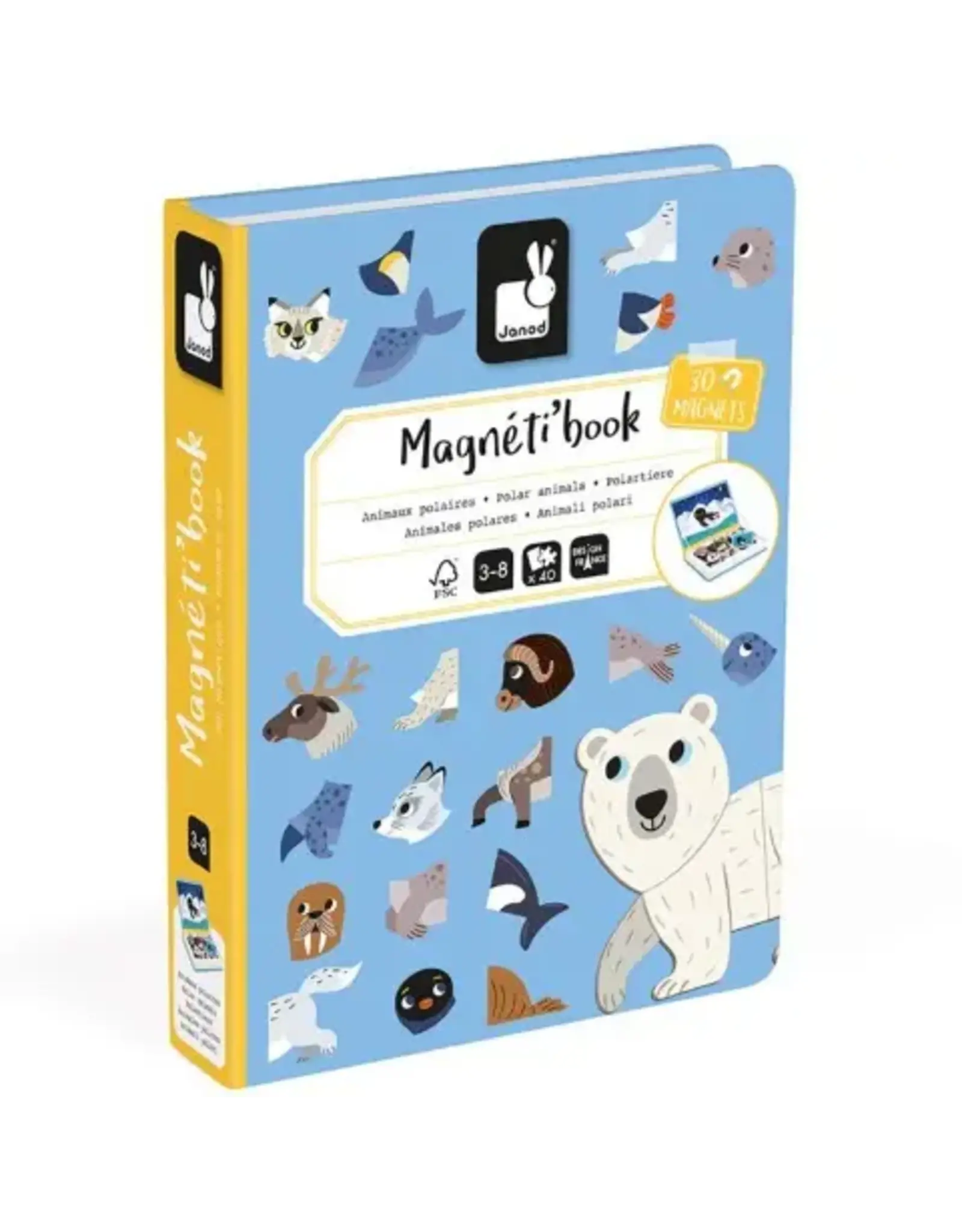 Janod Magnetibook Polar Animals