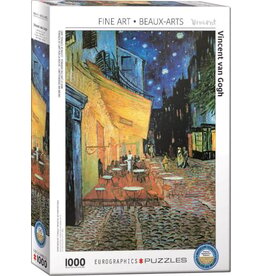 Eurographics Café Terrace at Night 1000pc