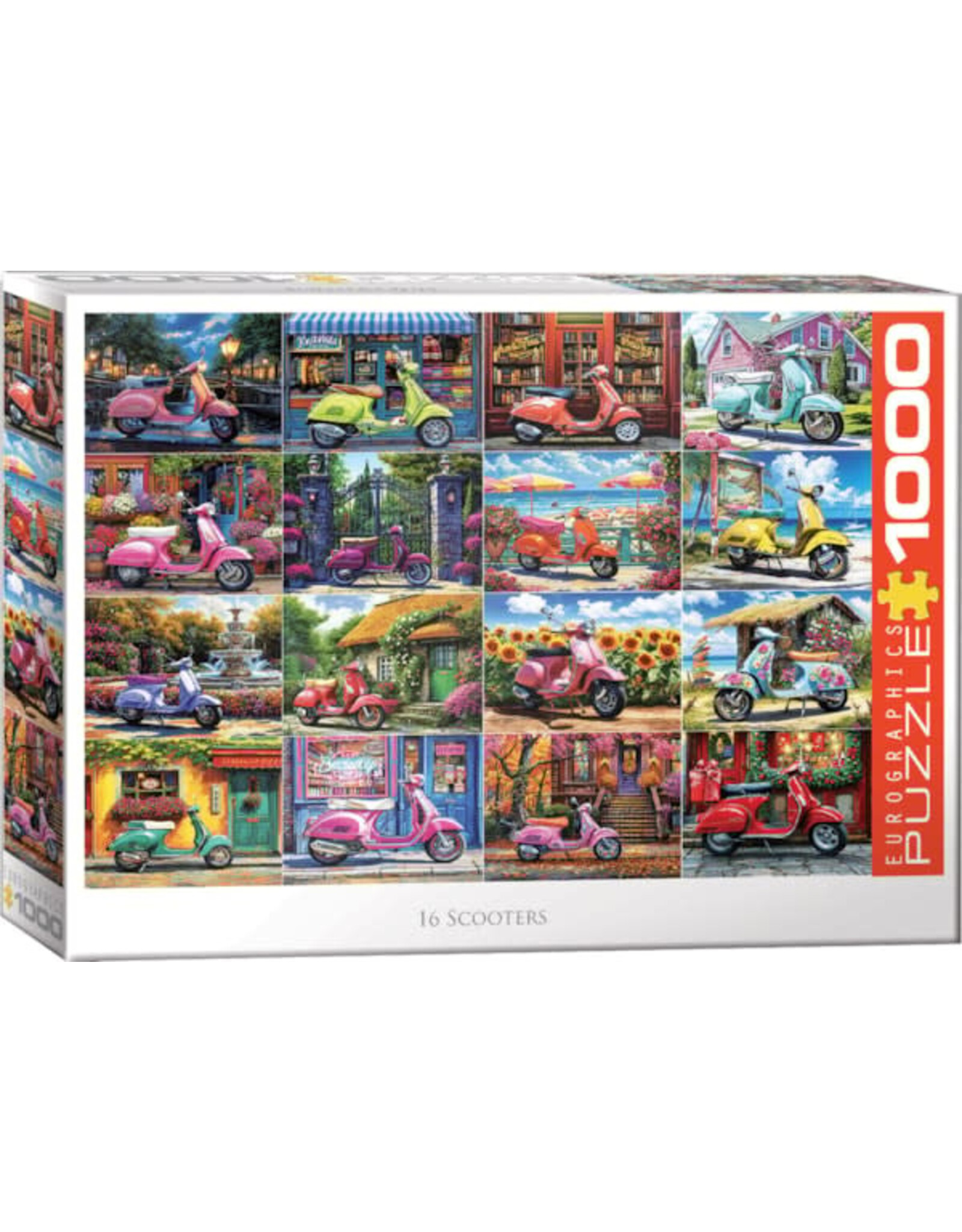 Eurographics 16 Scooters 1000pc