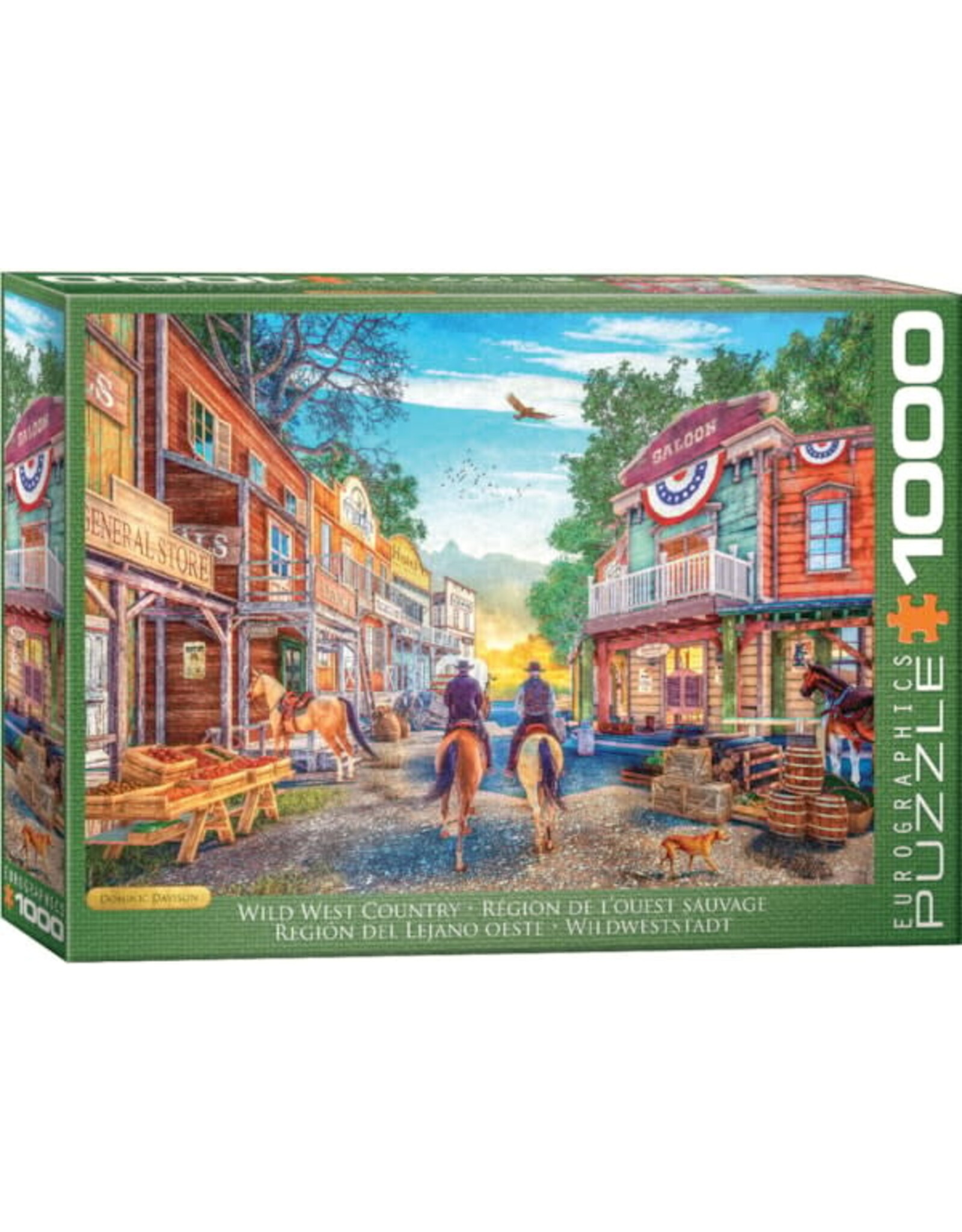 Eurographics Far West Town 1000pc