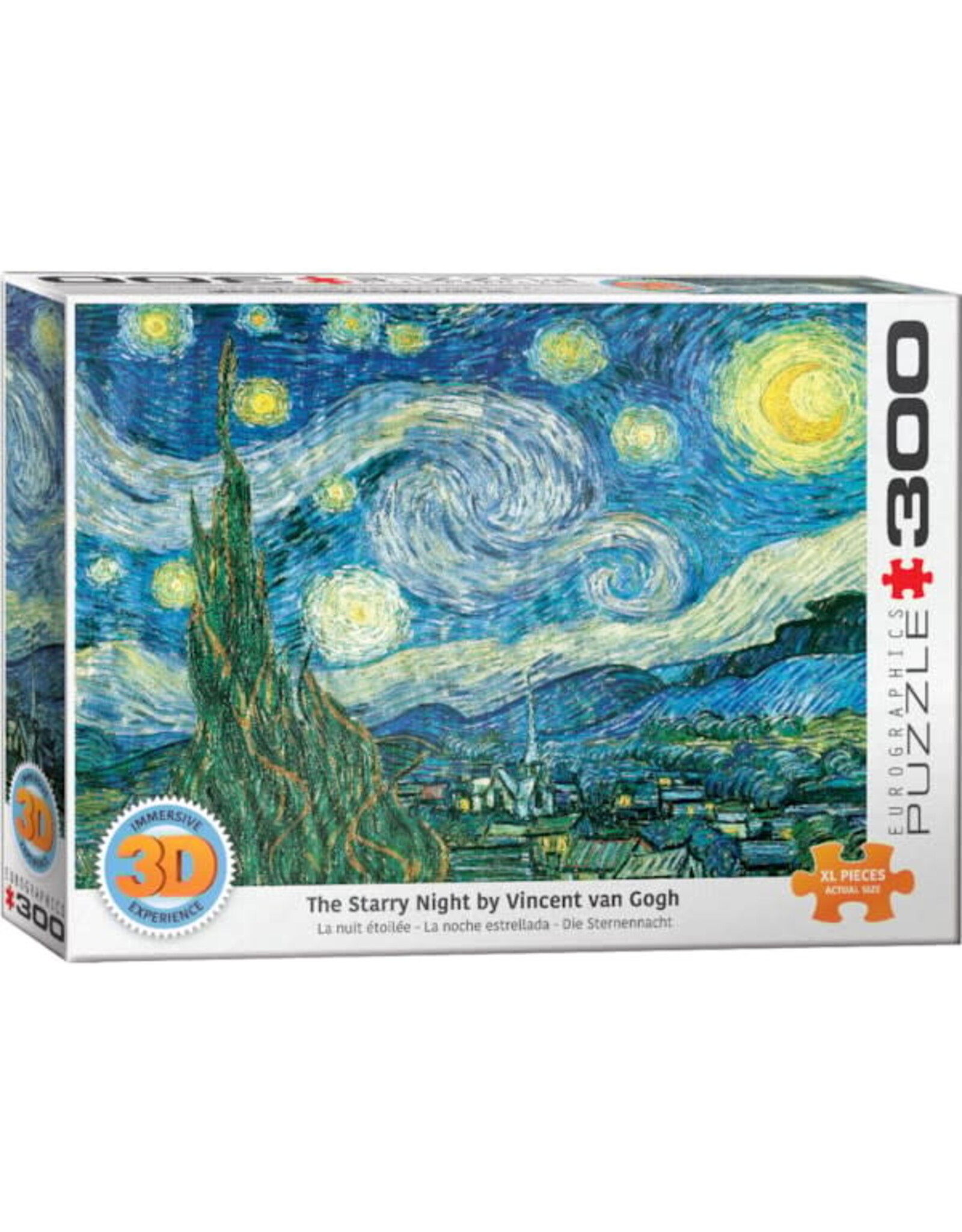 Eurographics The Starry Night 3D Lenticular 300pc