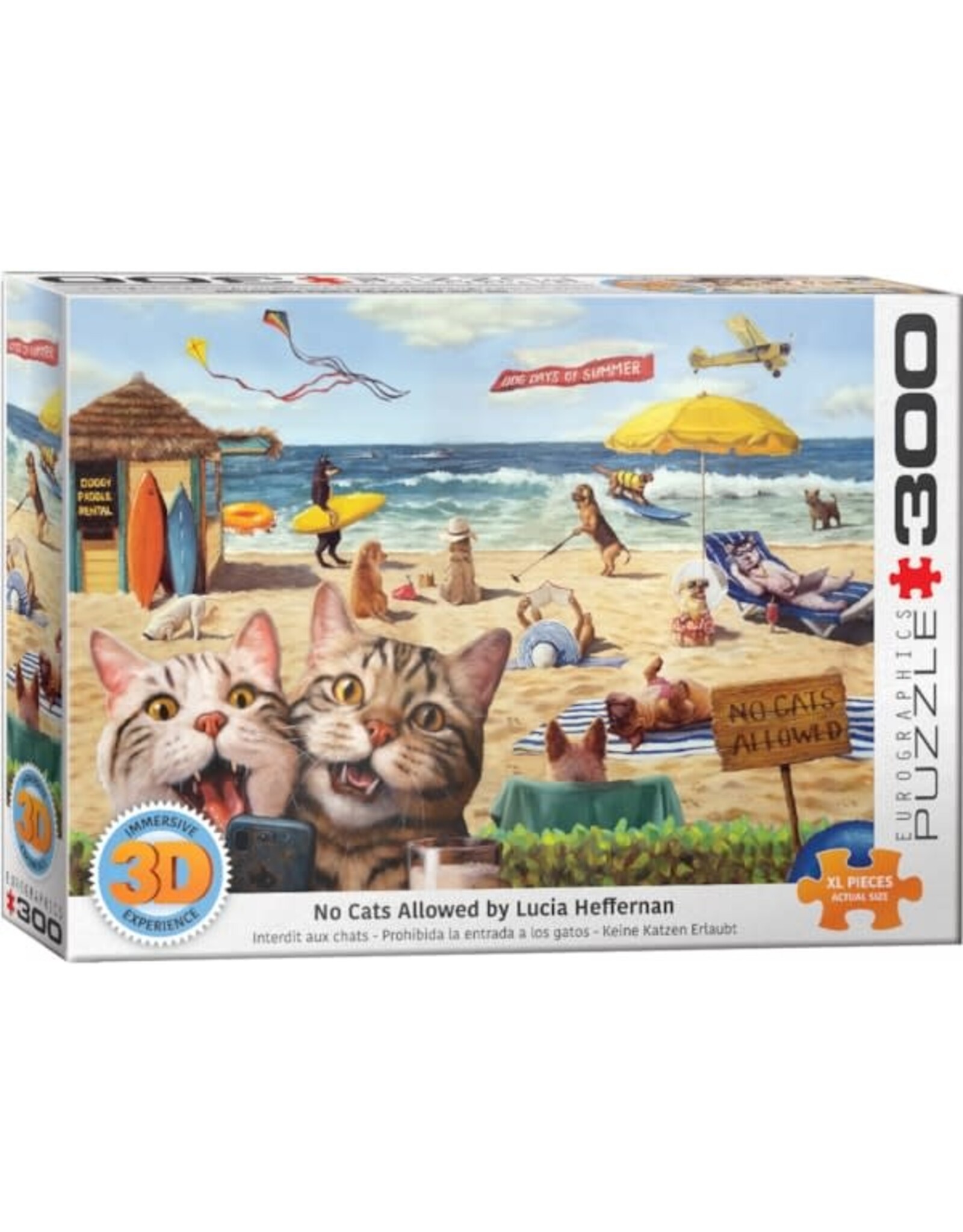 Eurographics No Cats Allowed - 3D Lenticular 300pc