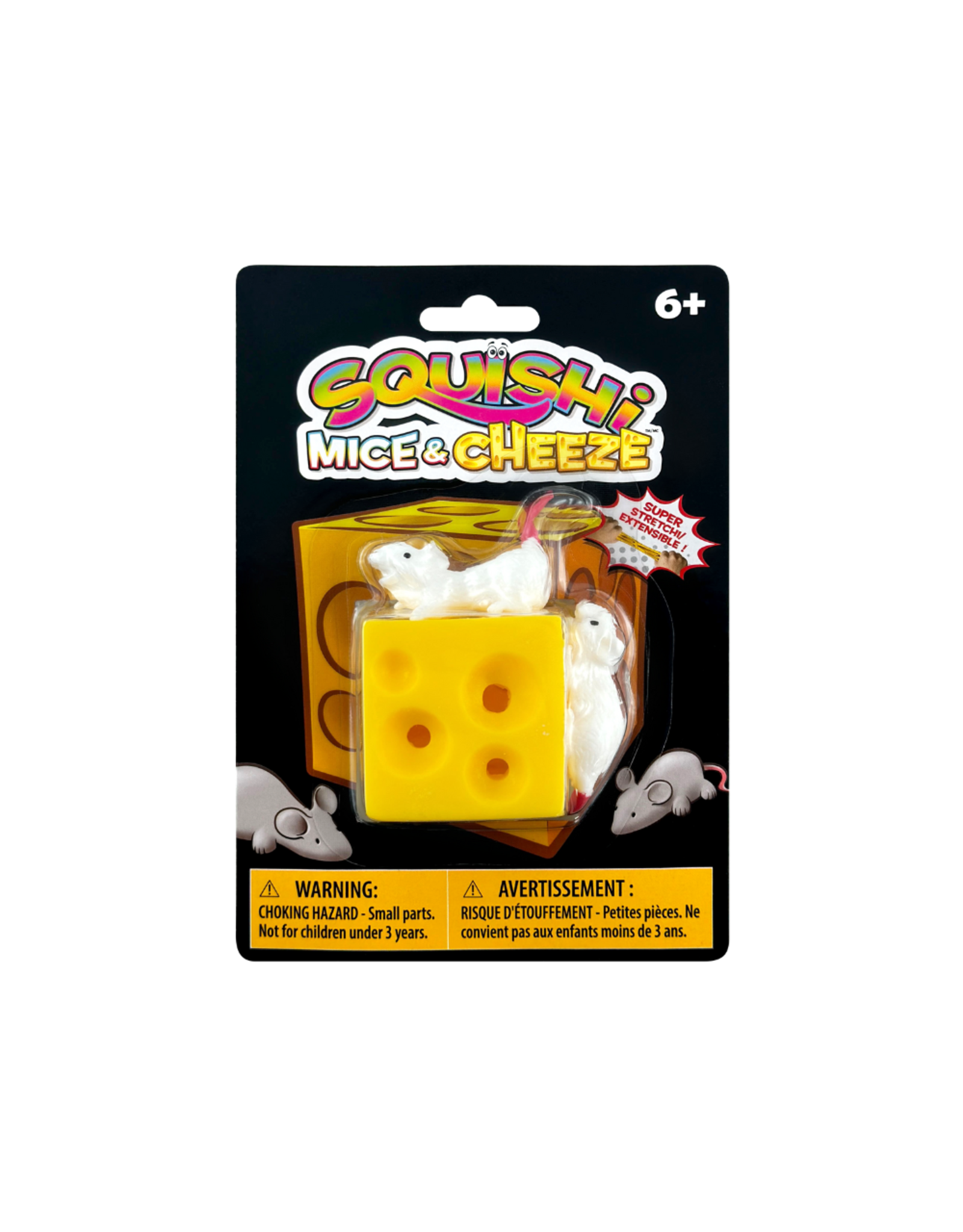 Incredible Novelties Squishi Mice & Cheeze