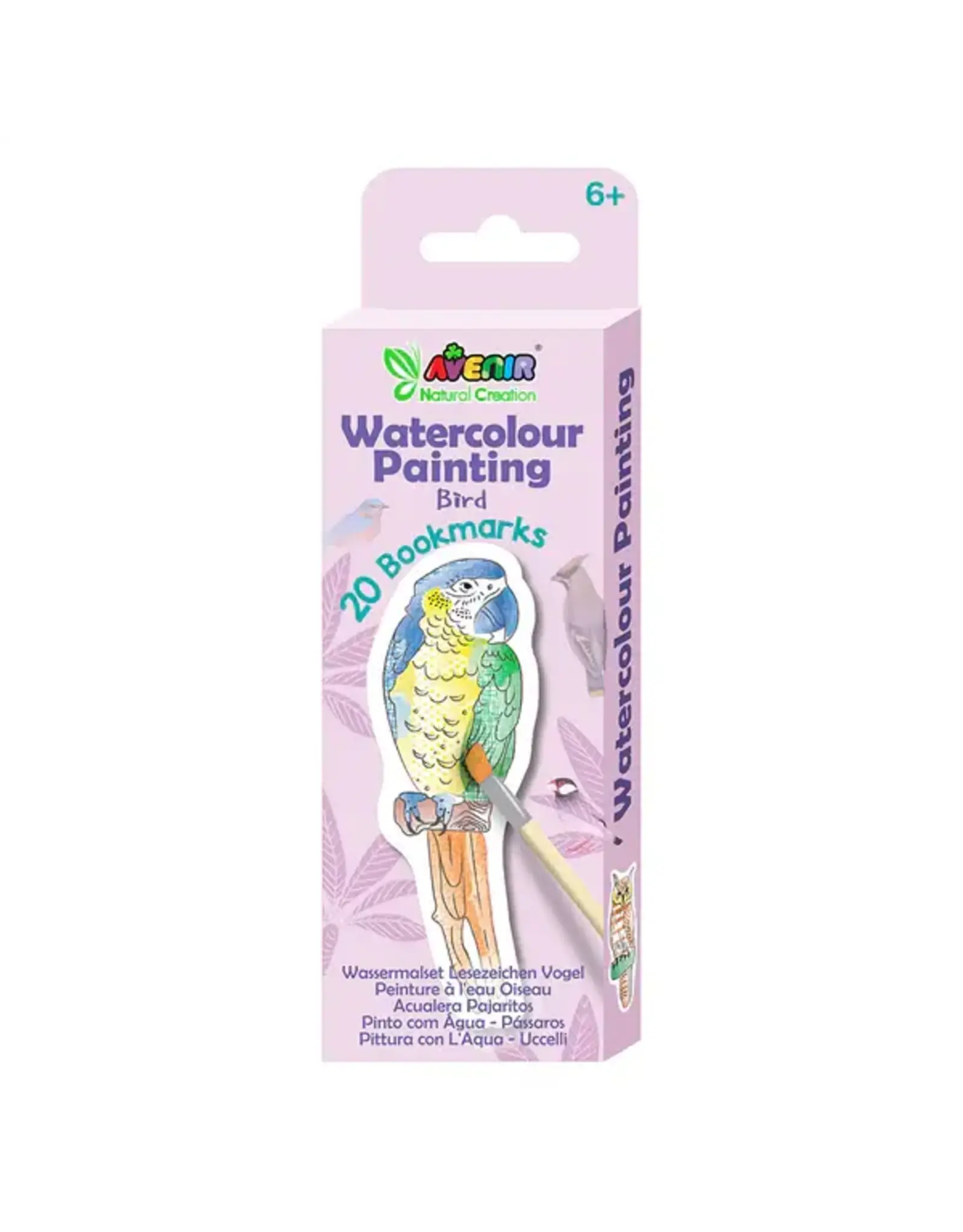 Avenir Watercolour Painting Bookmarks - Bird