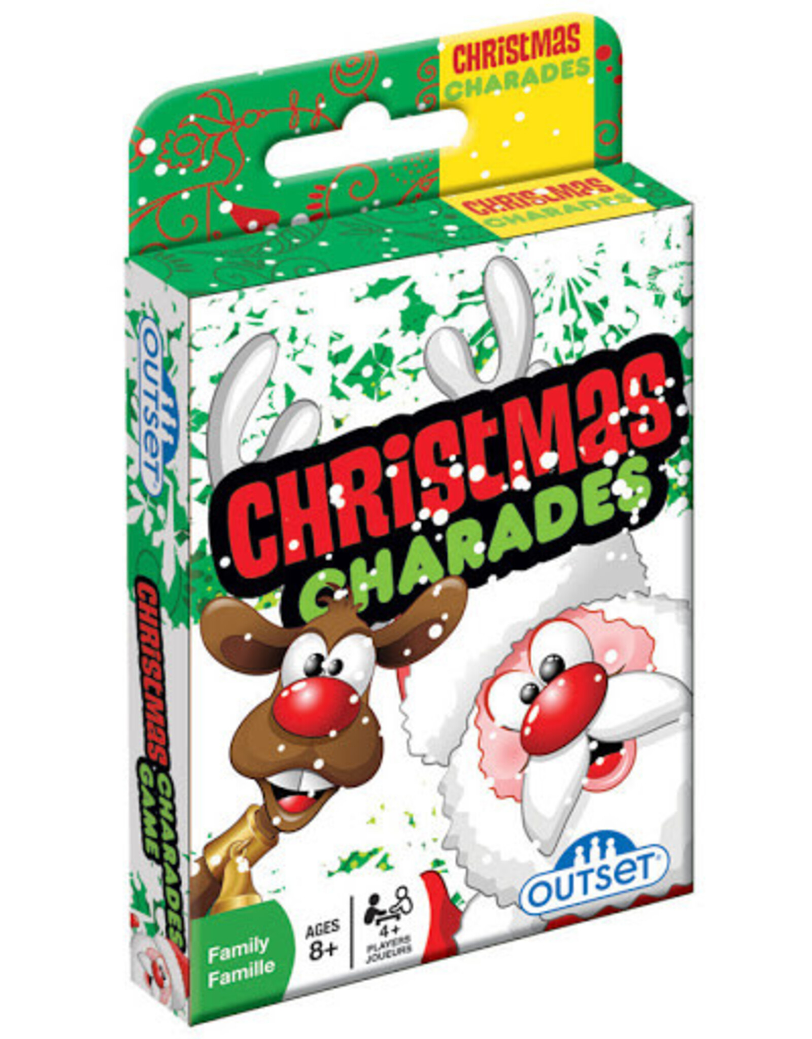 Outset Media Christmas Charades Card Game