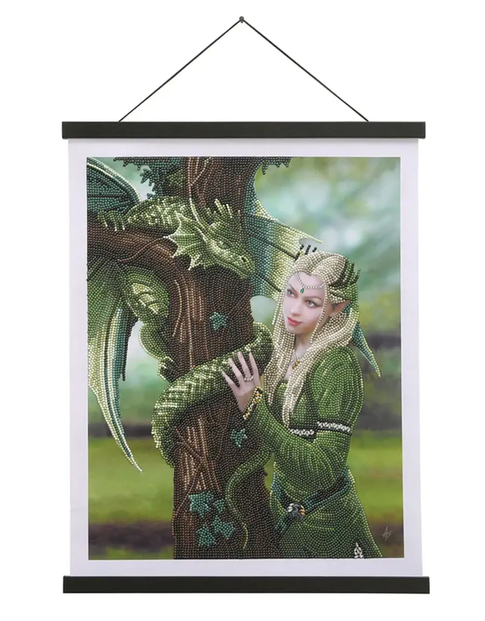 D.I.Y Crystal Art Kit Crystal Art Scroll Kit: Kindred Spirits