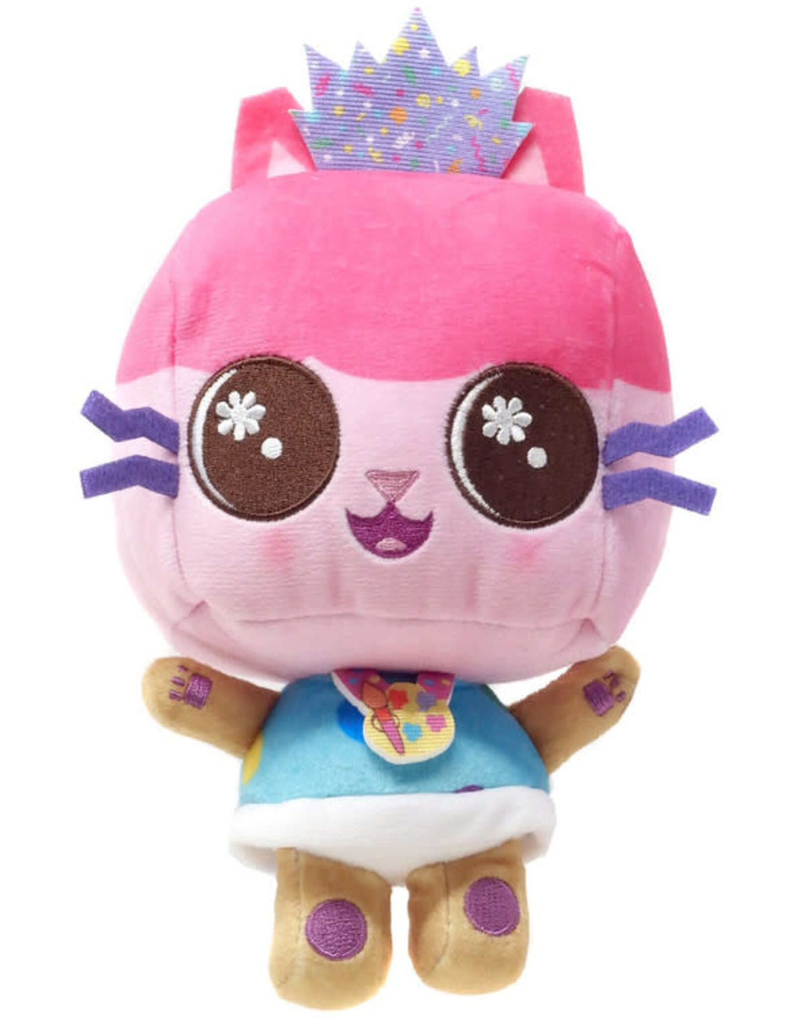 Spin Master Gabby's Dollhouse Celebration Baby Box Cat Plush