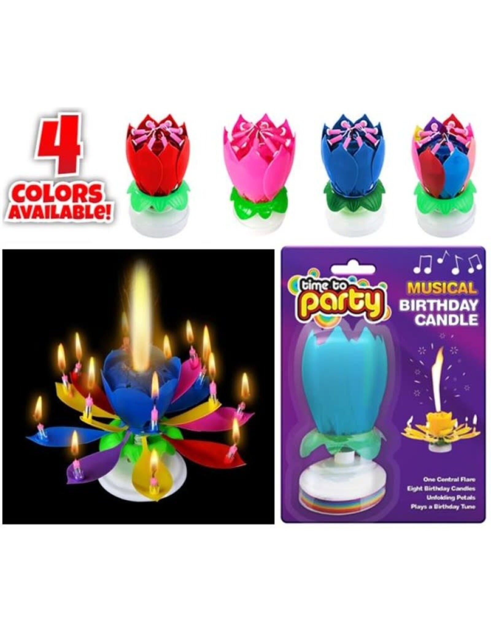 Musical Birthday Candles