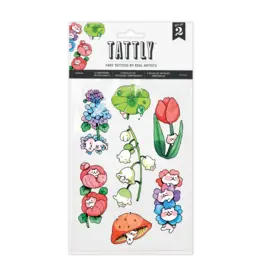 Tattly Shy Ones Tattoo Sheet