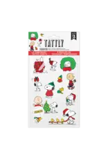 Tattly Peanuts Holiday Tattoo Sheet