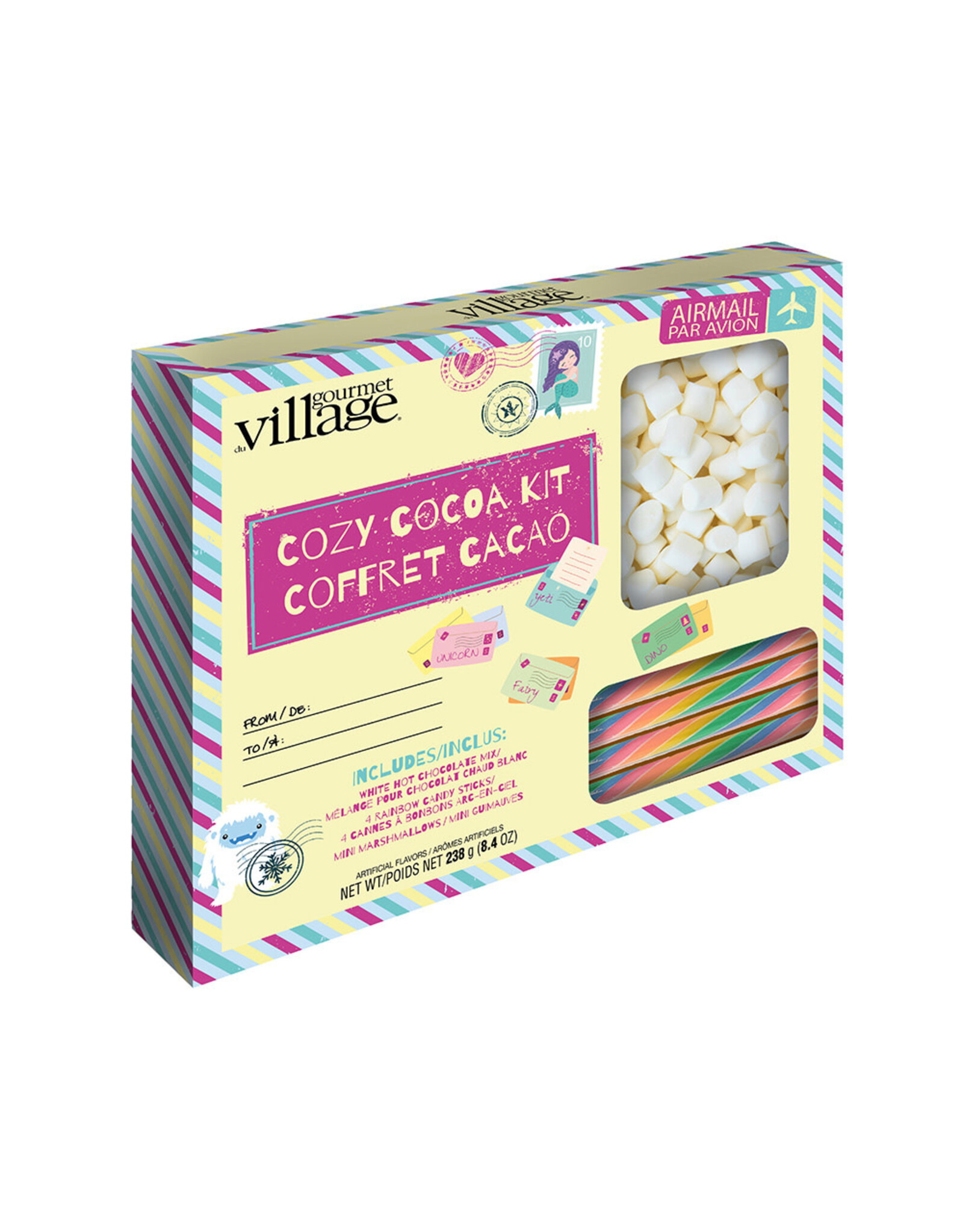 Gourmet Village Whimsical Cozy Cocoa Gift Set