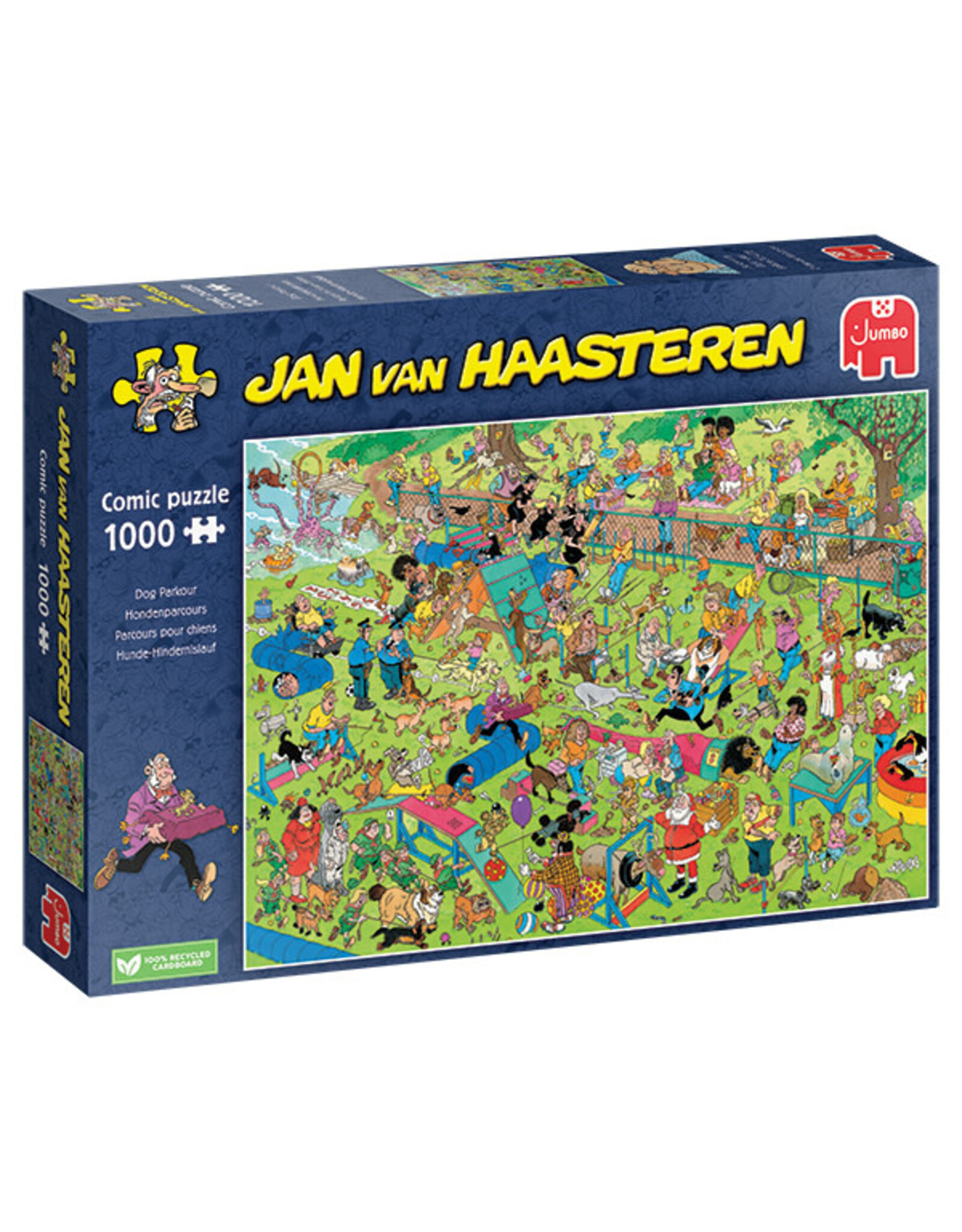 Jumbo Dog Parkour, Jan van Haasteren 1000pc