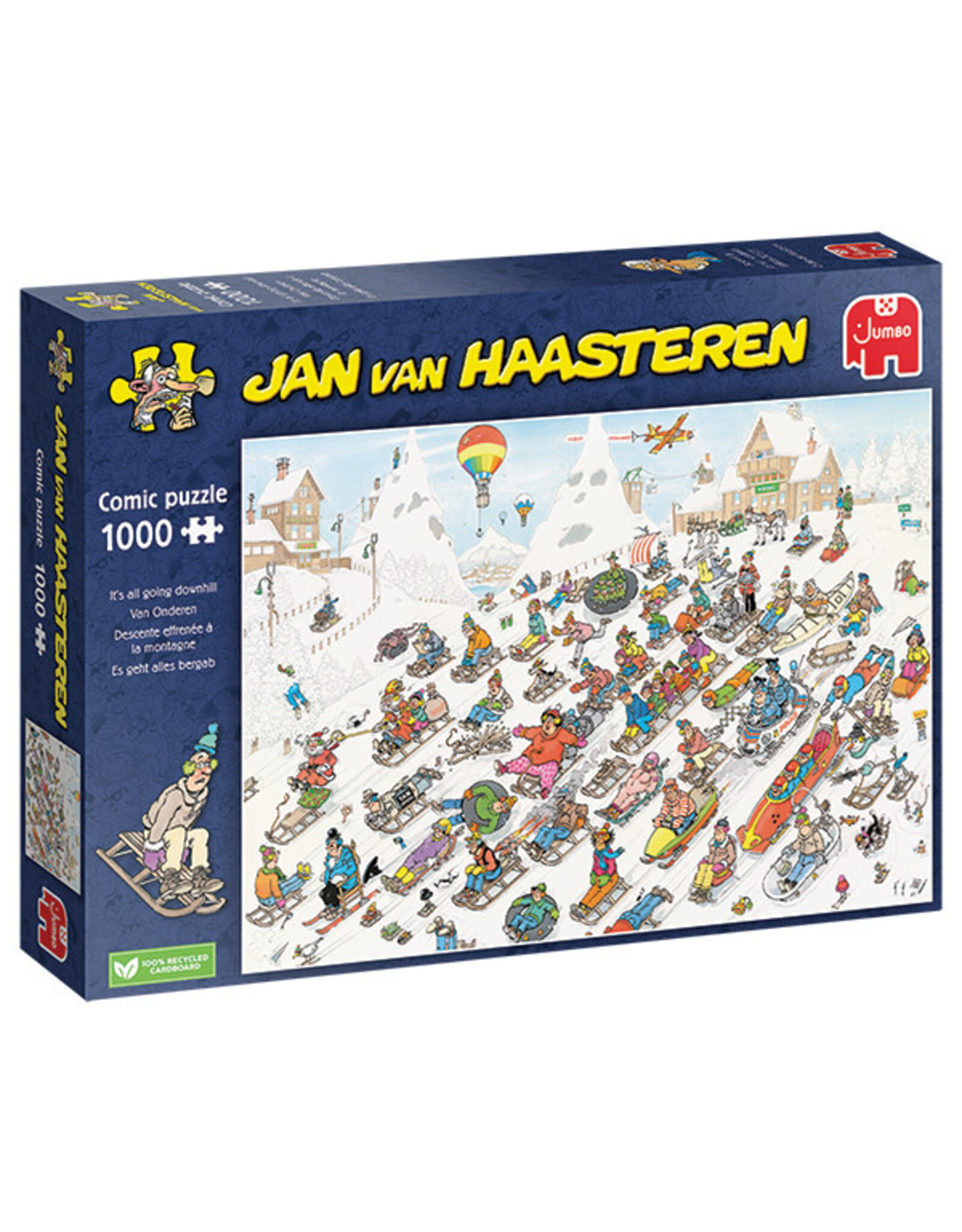 Jumbo It's All Going Downhill, Jan van Haasteren 1000pc
