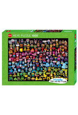 Heye Doodle Rainbow, Burgerman 1000pc