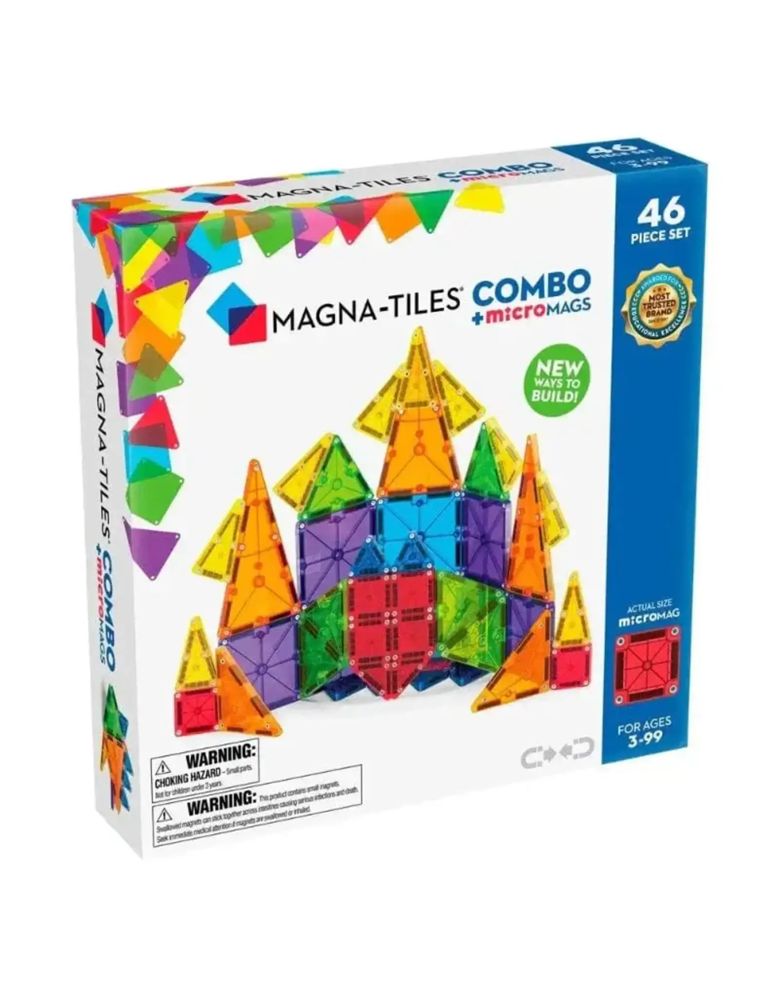Magna-Tiles Magna-Tiles Combo 46-Piece Set