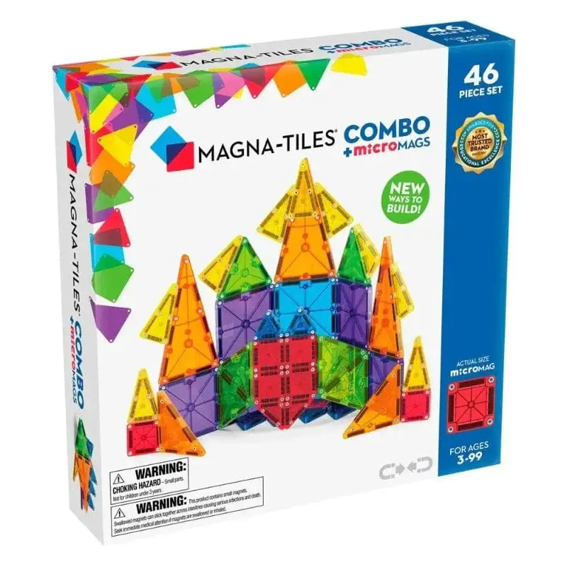 Magna Tiles Combo microMAGS 46 Piece Set