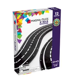 Magna-Tiles Magna-Tiles XTRAS: Roads 12-Piece Set
