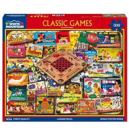 White Mountain Puzzles Classic Games 500pc