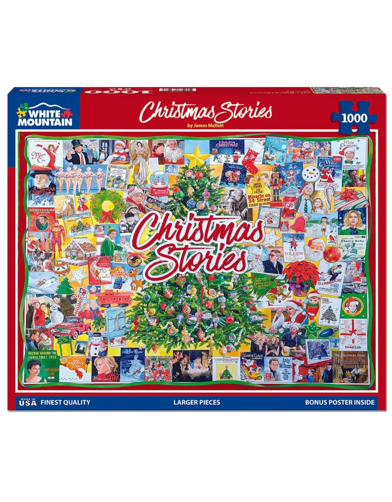 White Mountain Puzzles Christmas Stories 1000pc