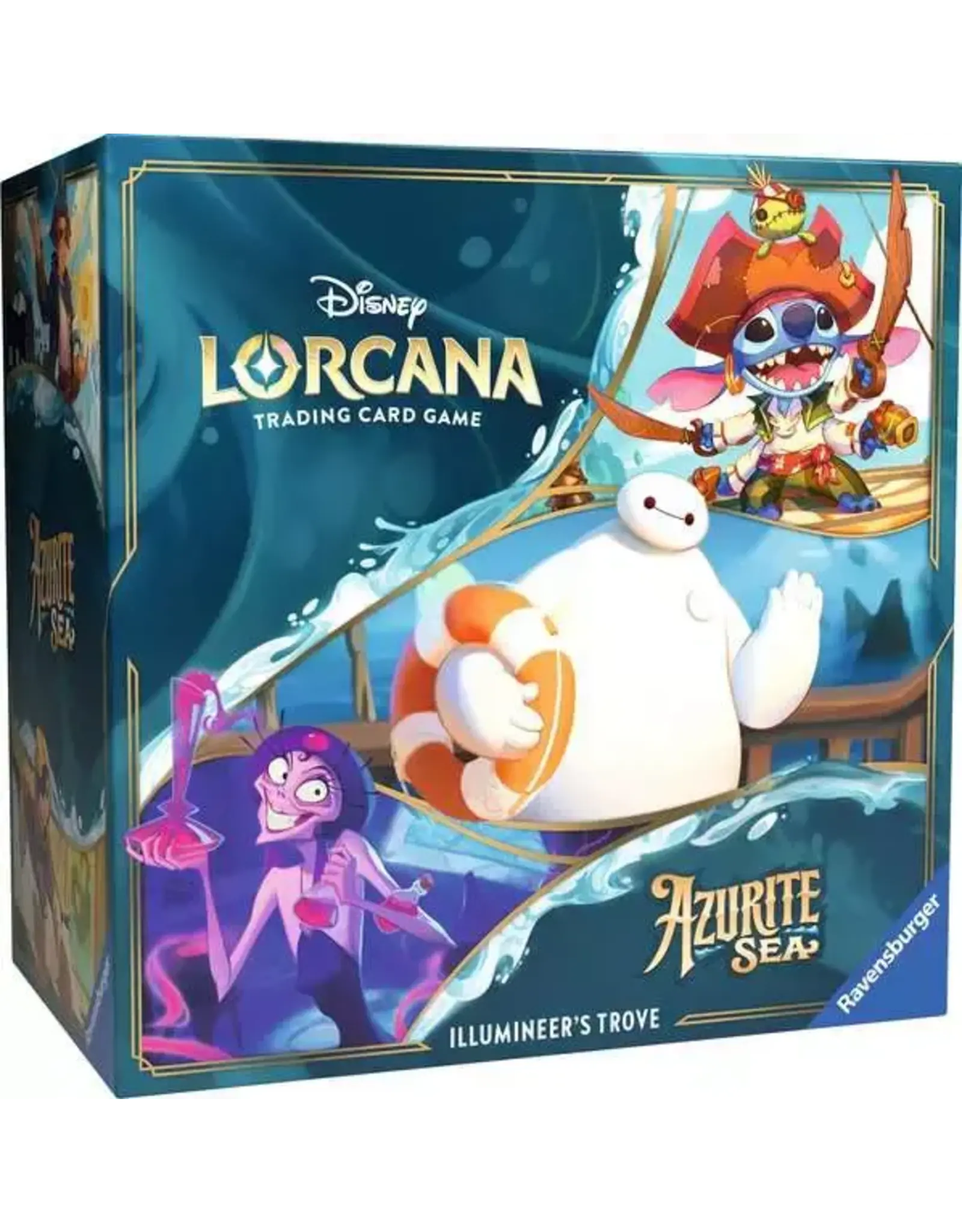 Ravensburger Disney Lorcana: Azurite Sea - Illumineer's Trove Set