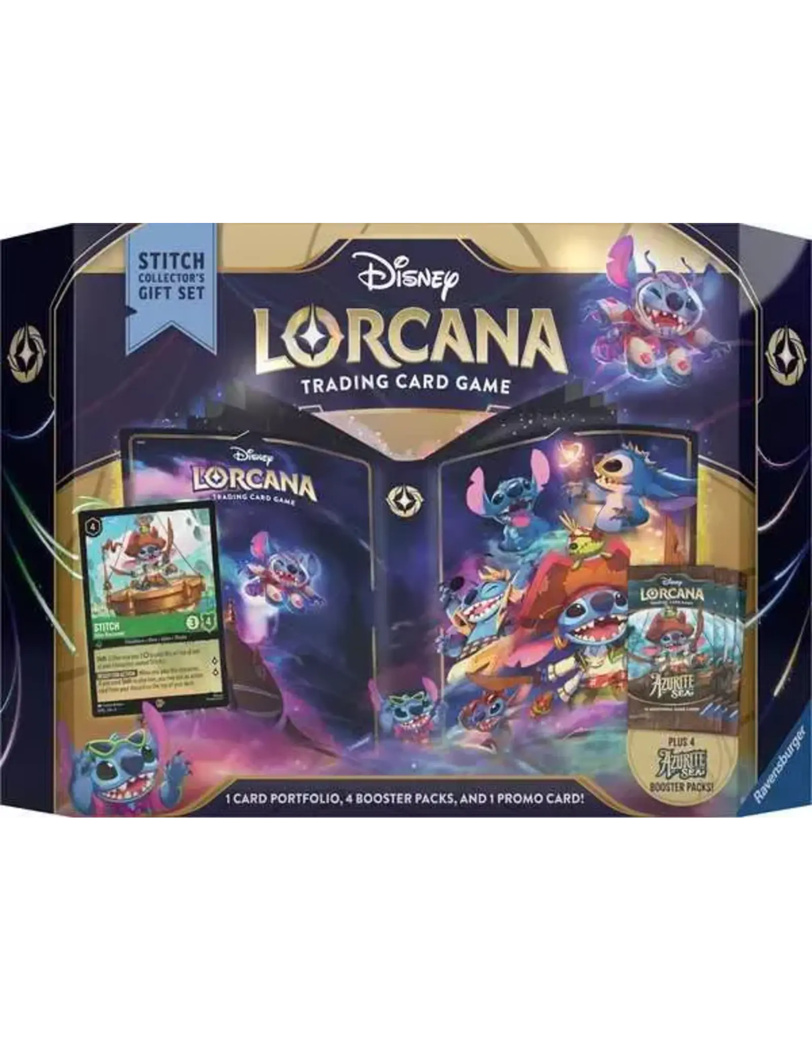 Ravensburger Disney Lorcana: Azurite Sea - Stitch Collector's Gift Set