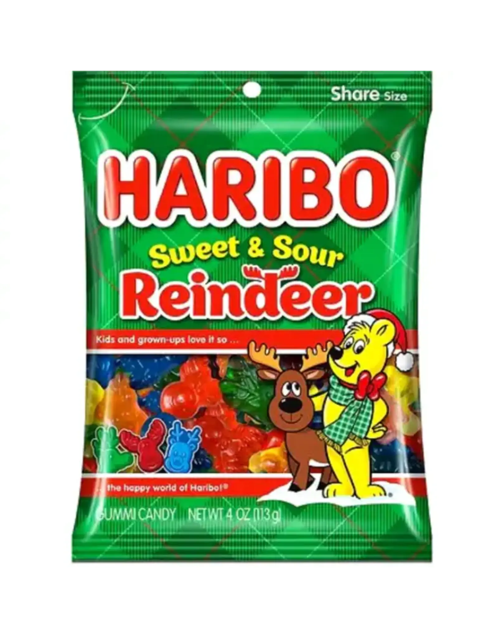Haribo Haribo Christmas Sweet & Sour Reindeer