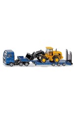 Siku Siku Main Truck with Low Loader and JCB Wheel Loader