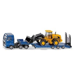 Siku Siku Main Truck with Low Loader and JCB Wheel Loader