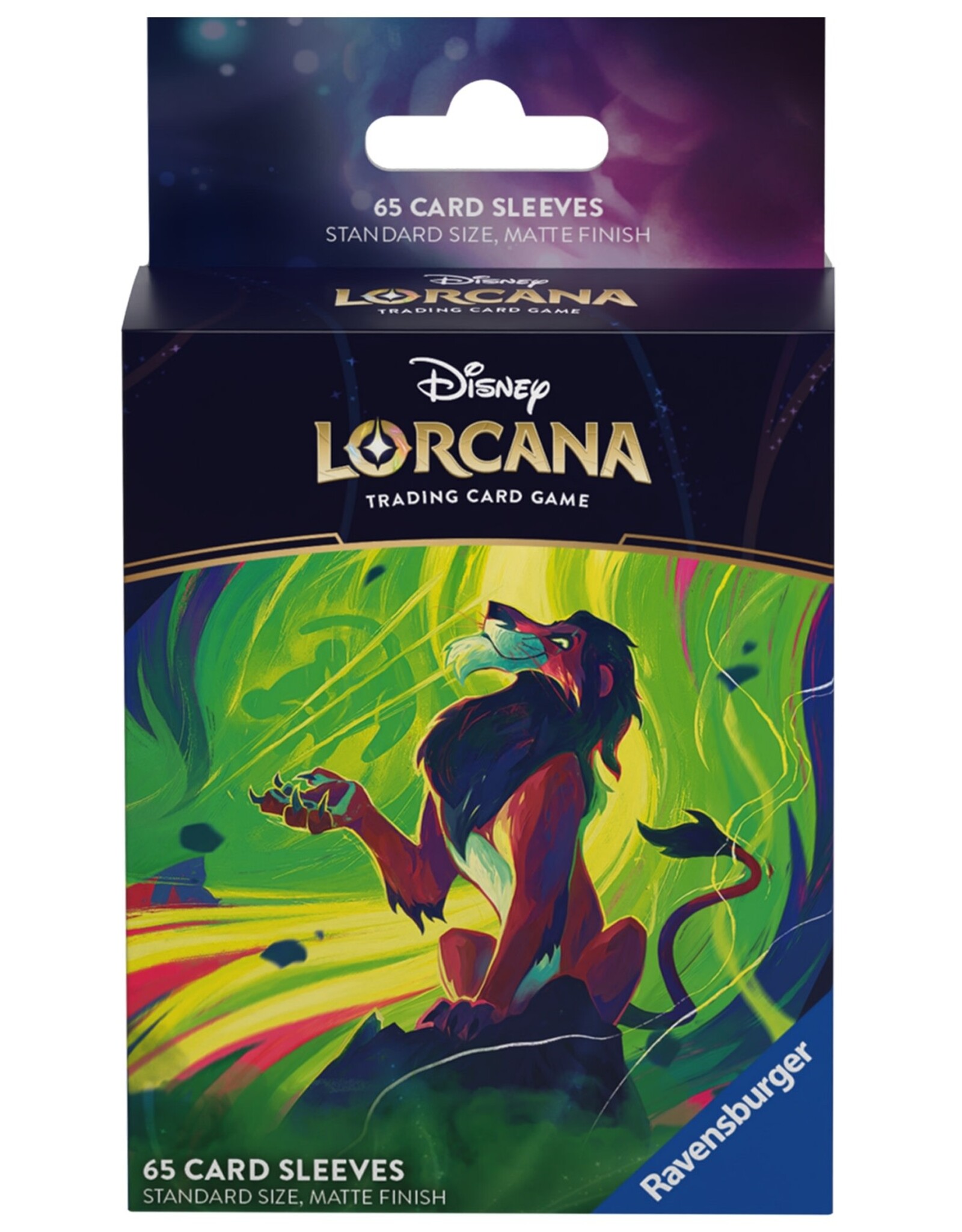 Ravensburger Disney Lorcana Card Sleeves - Scar