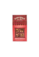 Popcorn Shed Berry-Licious Dark Chocolate, Caramel & Raspberry Popcorn 80g (British) Clearance final sale