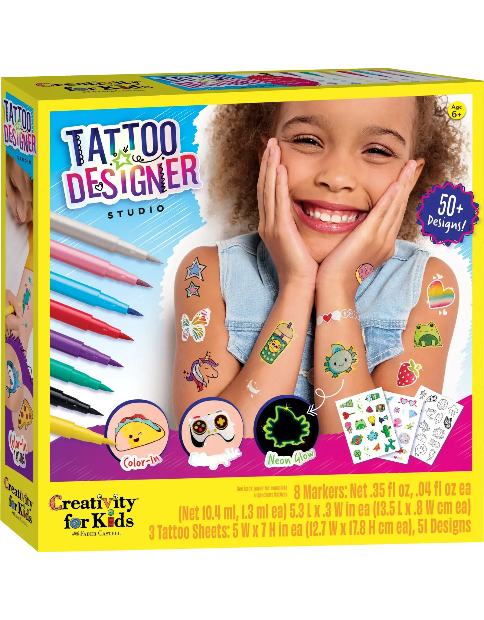 Creativity For Kids Tattoo Designer Studio