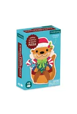 Mudpuppy Cinnamon Otter 48 Piece Scratch and Sniff Shaped Mini Puzzle