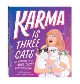 Karma is Three Cats Picture Book