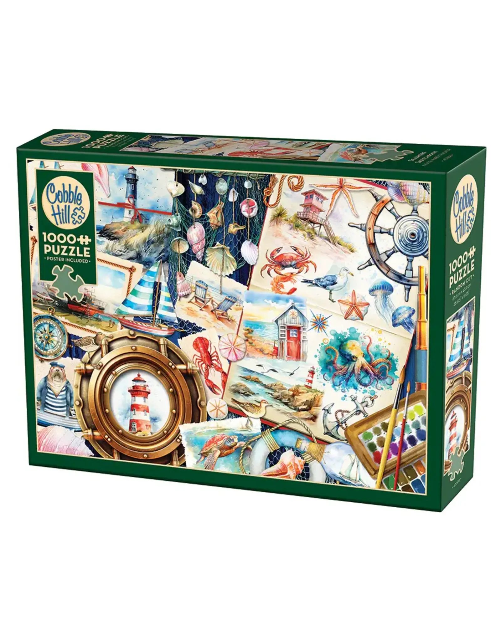 Cobble Hill Seashore Sketchbook 1000pc