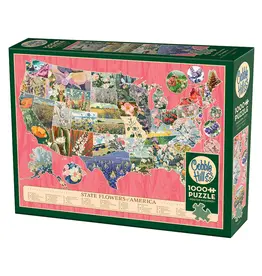 Cobble Hill State Flowers of America 1000pc