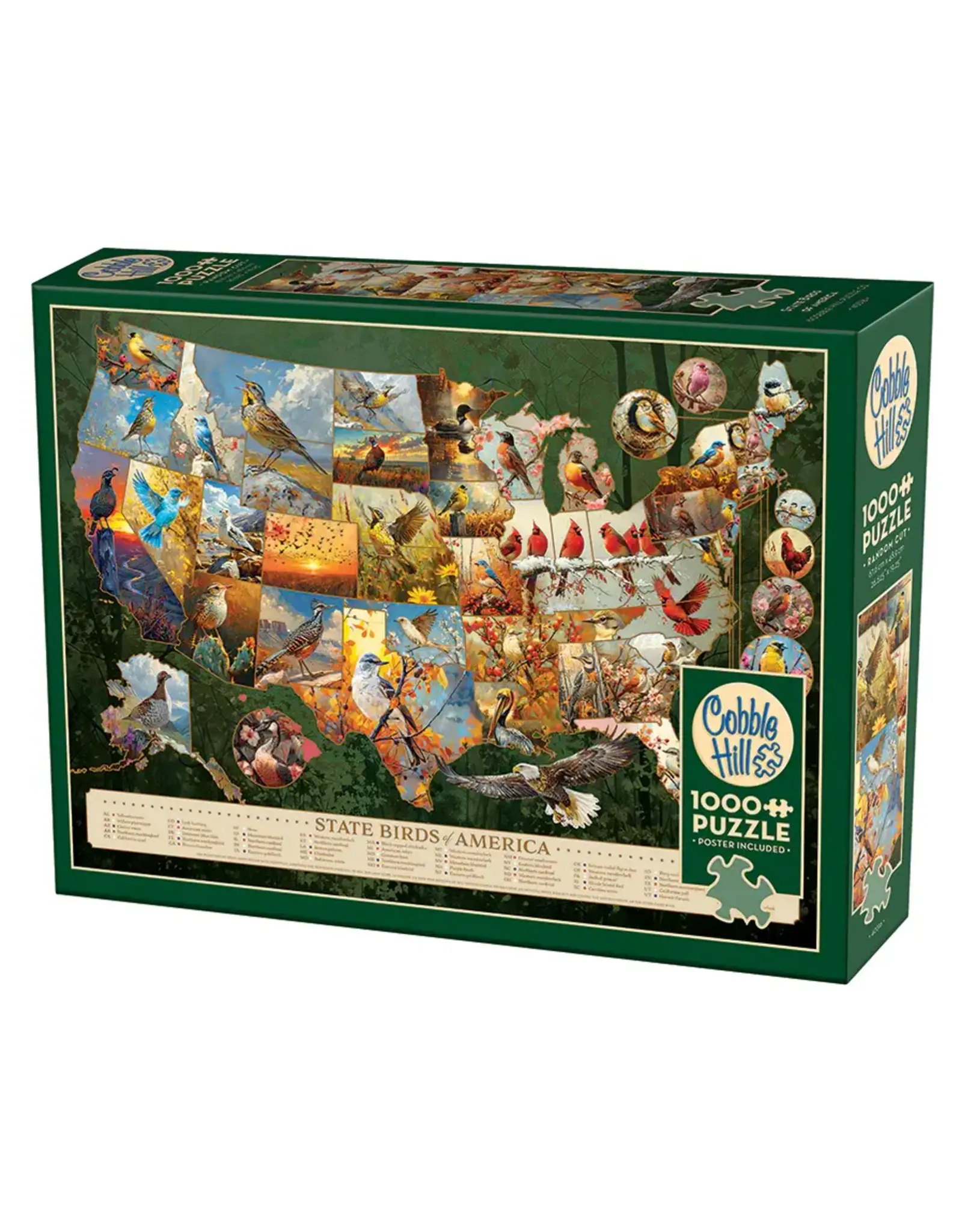 Cobble Hill State Birds of America 1000pc