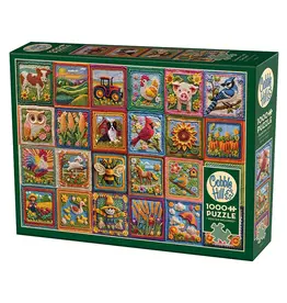Cobble Hill Country Life Crochet 1000pc