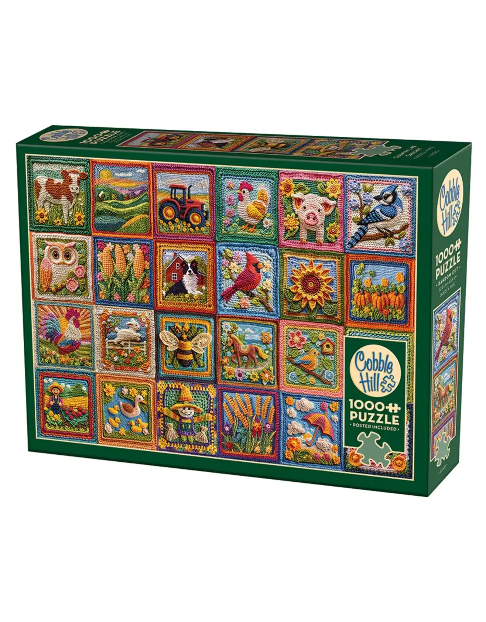 Cobble Hill Country Life Crochet 1000pc