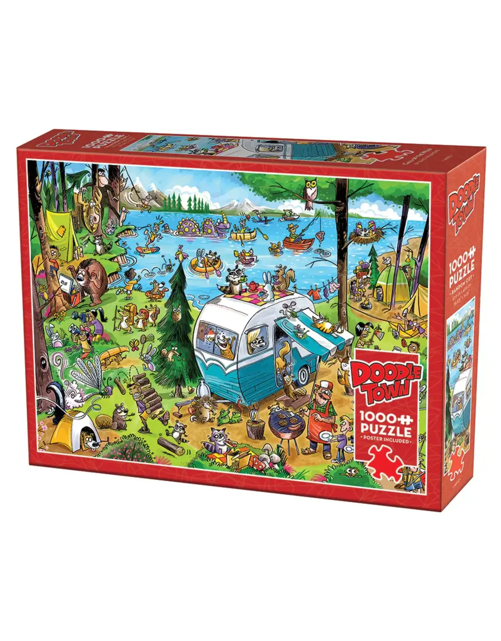 Cobble Hill DoodleTown: Call of the Wild 1000pc